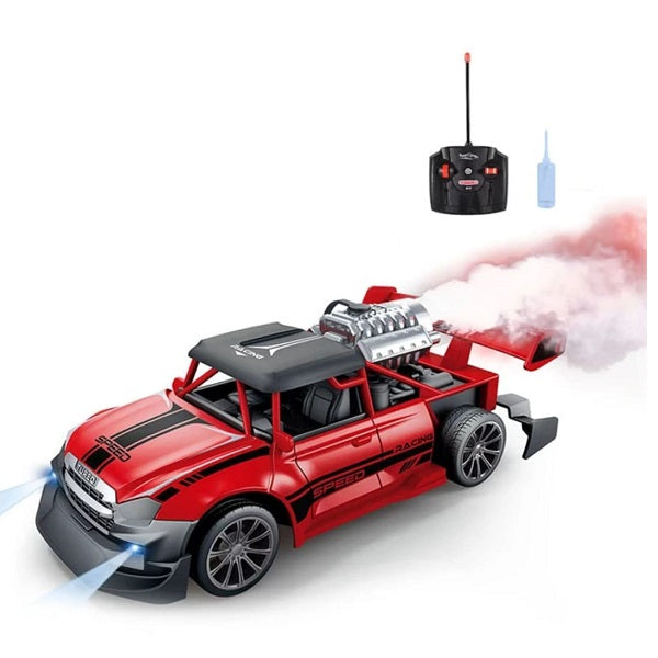 Stunt Spray RC Toy Car with Lights