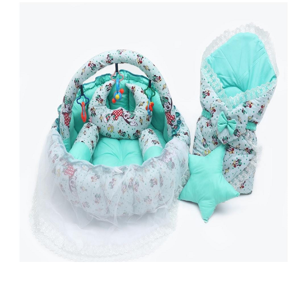 Baby Seater And Pillows With Blanket