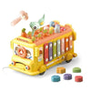 School Bus Toy with Musical Piano and Learning