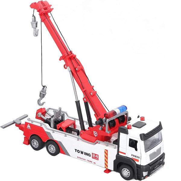 Crane Truck Toy Rotating Arm Scale 1:32