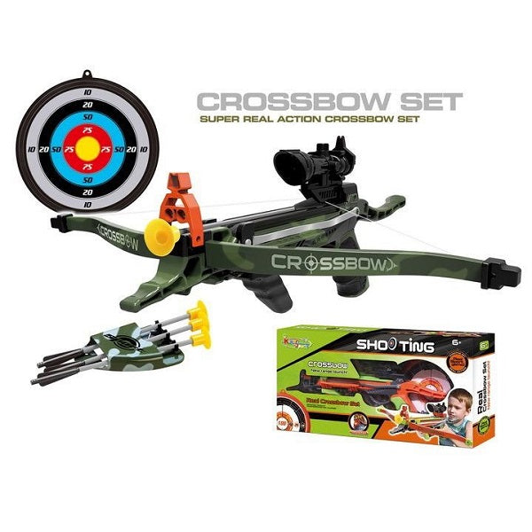Kids Real Action Crossbow Set