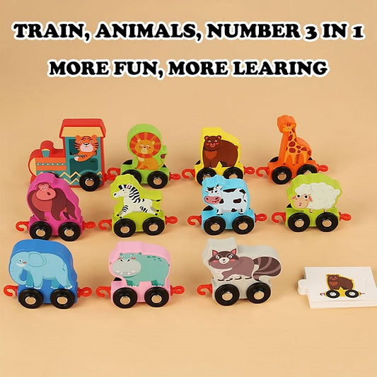 Wooden Train Set