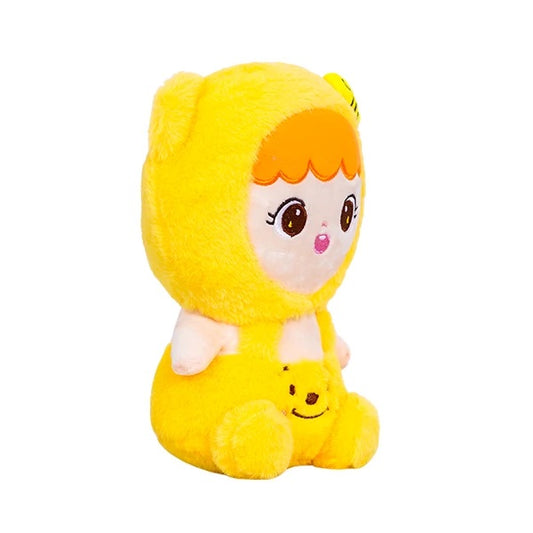 Baby doll with Pooh character