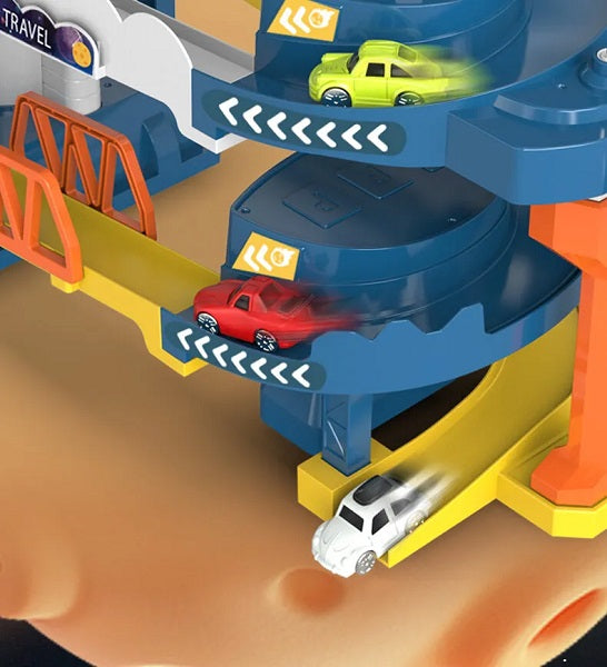 Space Racing Car Track
