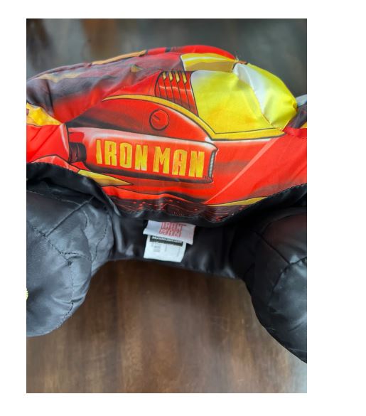 IRON MAN TRUCK STUFFED TOY PILLOW