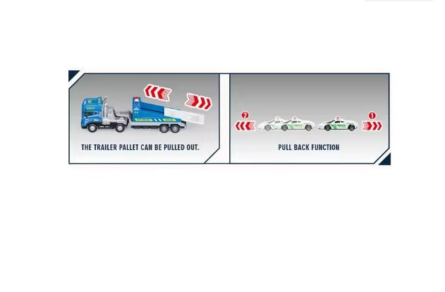 Police Truck carrier Light & Sounds