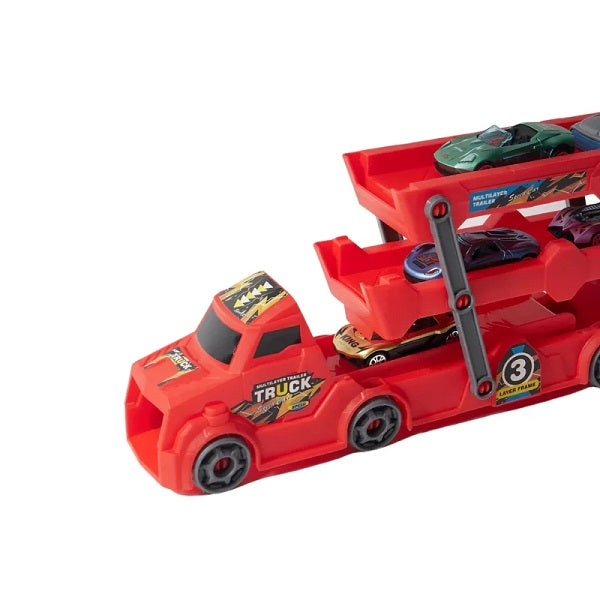 Transport Truck With Cars Playset