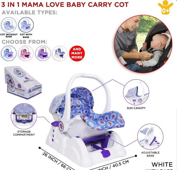 3 In 1 Baby Carry Cot For Kid