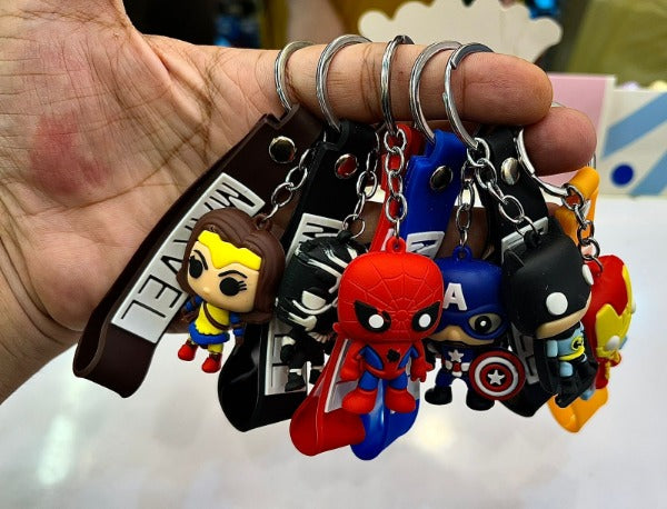 Avengers Silicone Keychains