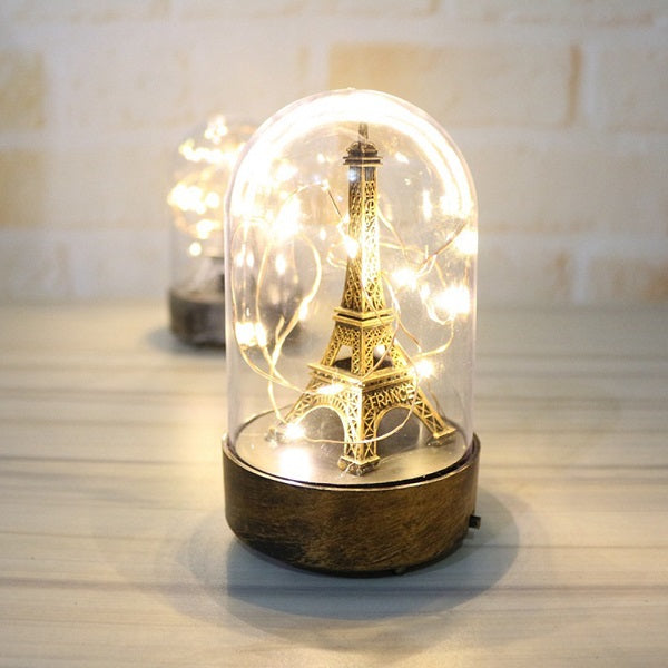Eiffel Tower Light Ornaments Family Supplies Night Lamp