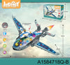 Electric Plane with Alloy Toy Cars Model Set with Light Music