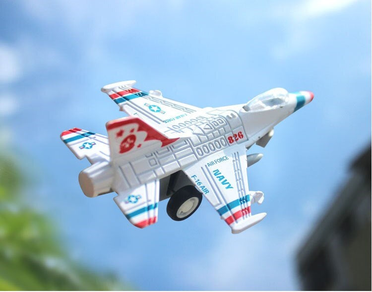 Alloy Simulation Aircraft Military Fighter Model Toy