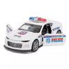 Alloy diecast police car toy