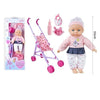 Doll With Stroller Toy