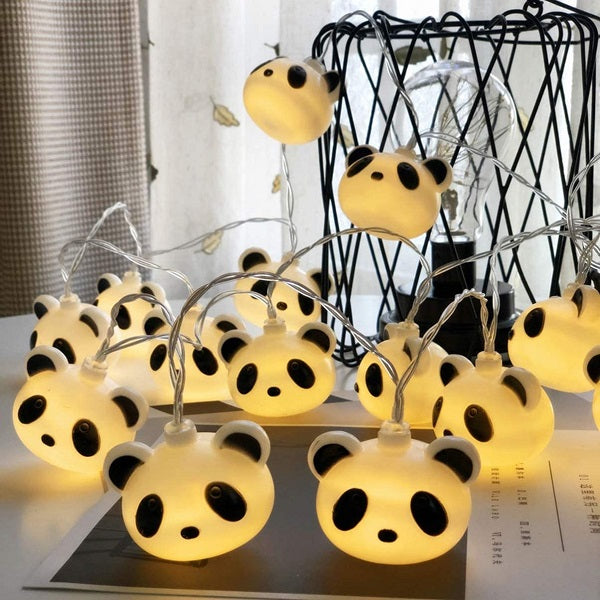 Panda Shape Led Small String Lights