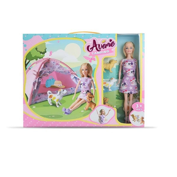 Fashion Doll With Tent
