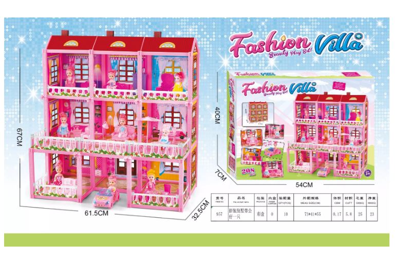 Fashion Villa Doll House DIY