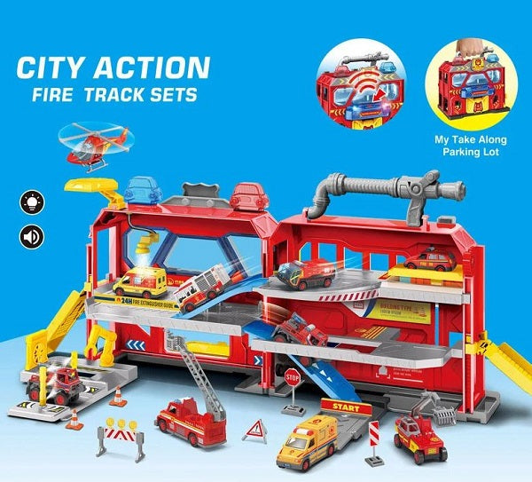 City Action Fire Track Set