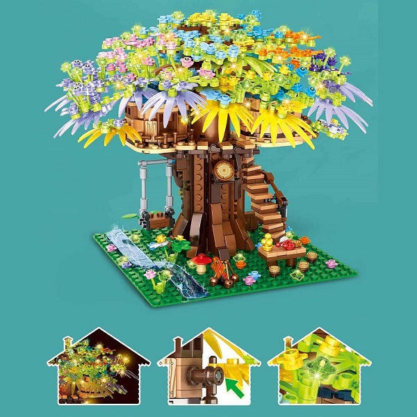 DIY Tree House Bricks Model