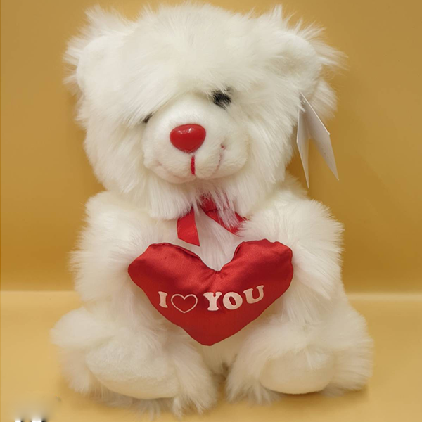 Bear With Love Heart Size 10"
