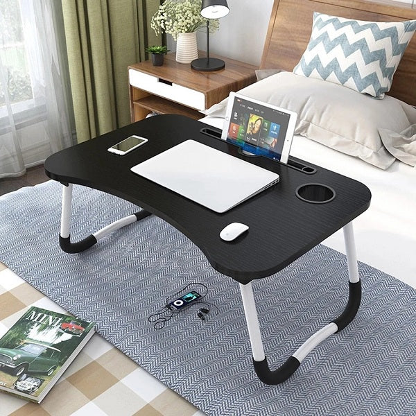 Portable Study Table Desk Folding Laptop Table Stand Holder