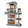 Role Kitchen Playset with Real Cooking and Water Boiling Sounds