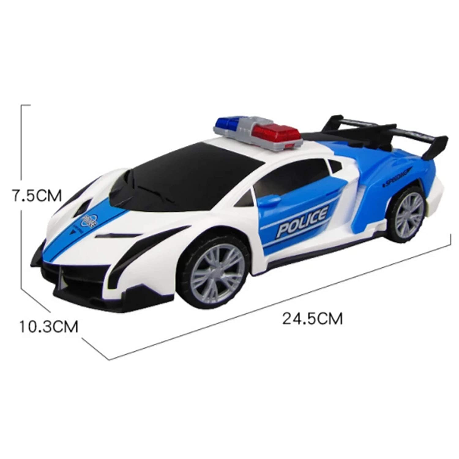 Electric Police Dream Car Toy