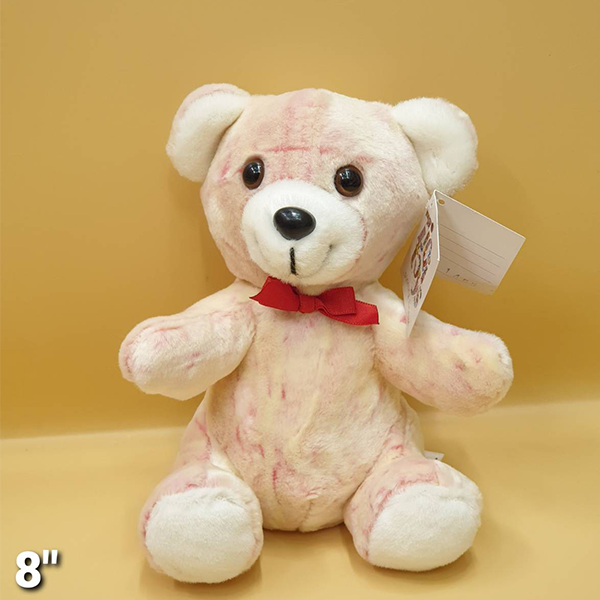 Pink Bear Size 8"