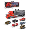 MCQUEEN Truck with 6pcs Cars Container
