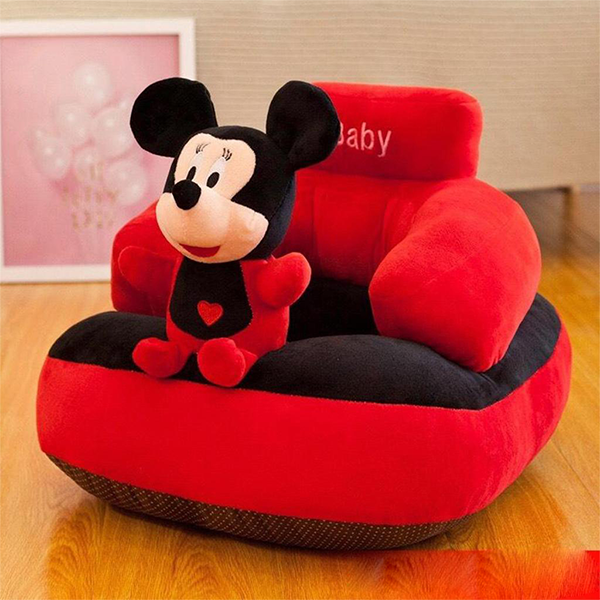 Infant Safety Seat Soft Stuffed Animal Baby Sofa Plush Baby Cushion Feeding Chair Learning To Sit Kids Back Support Plush Toy