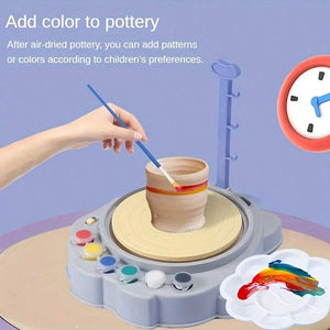 Big Size Pottery Arts DIY | Pottery Wheel Kit Toy