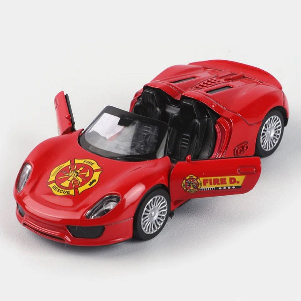 Die-Cast Model Pullback Car With Light Sound