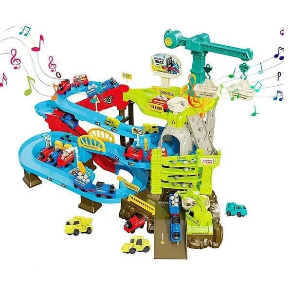 Vehicles Construction Playset with Crane