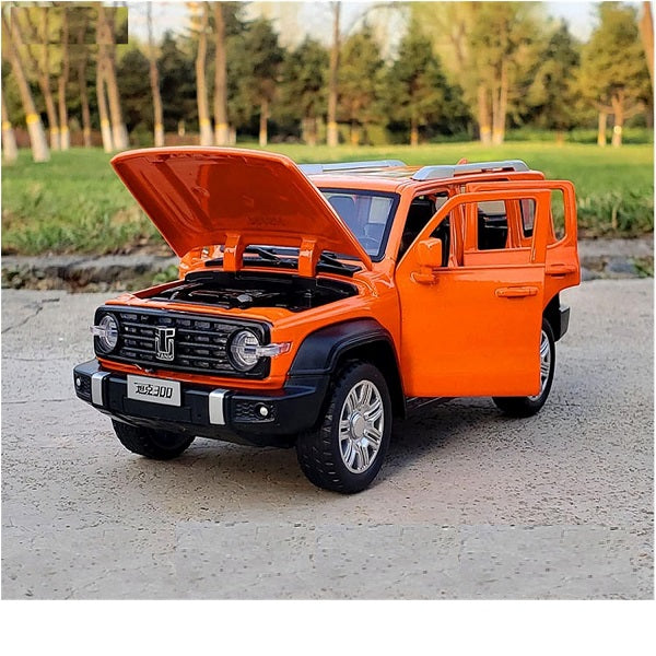 Model Vehicles for Tank 300 Off-Road SUV Simulation Alloy Car