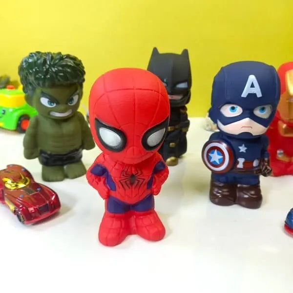 Set Of 5 Superheroes