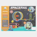 Ball Run Space Rail Building Blocks Play Set