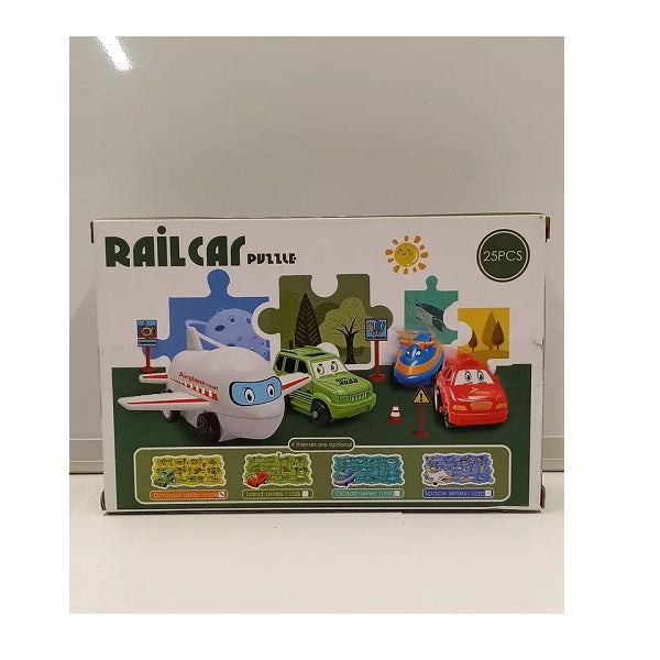 25PCS RAIL Car Kids Car Track Set