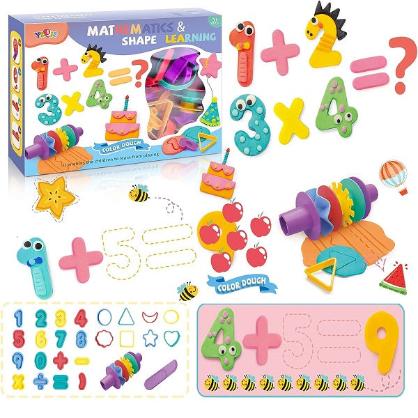 Playdough Numbers 123 Educational Toy