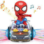 GEAR CAR WITH SPIDERMAN