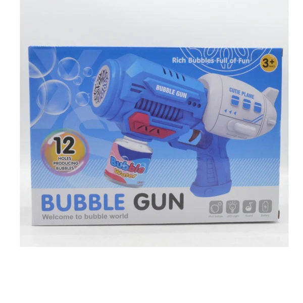 Rich Bubble Gun with Light & Sound