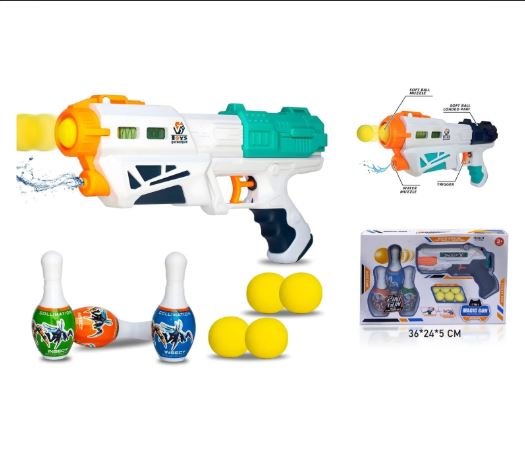 2 in 1 Ball Water Shoot Magic Blaster