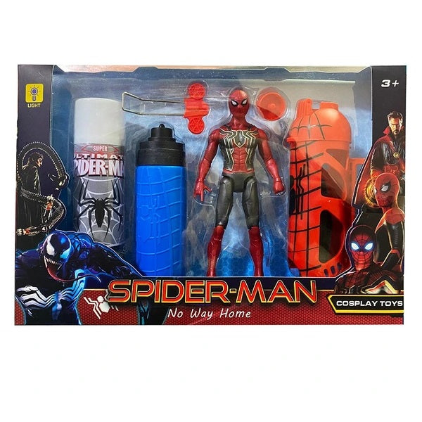 Spider Web or Water Shoot Cosplay with Action Figure