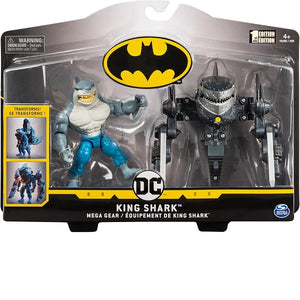 4-Inch King Shark Mega Gear Deluxe Action Figure