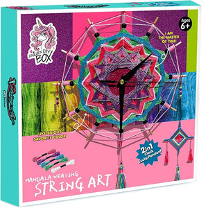 String Art Kit 2 in 1 Real Clock Lucky Pendant