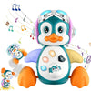 MUSICAL CRAWLING PENGUIN TOY