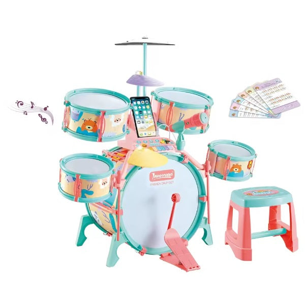 Musical Instrument Drum Play Set