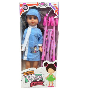 Doll With Stroller Toy