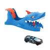 Hot Wheels Great Shark Car Flying Escape Track Toy Set