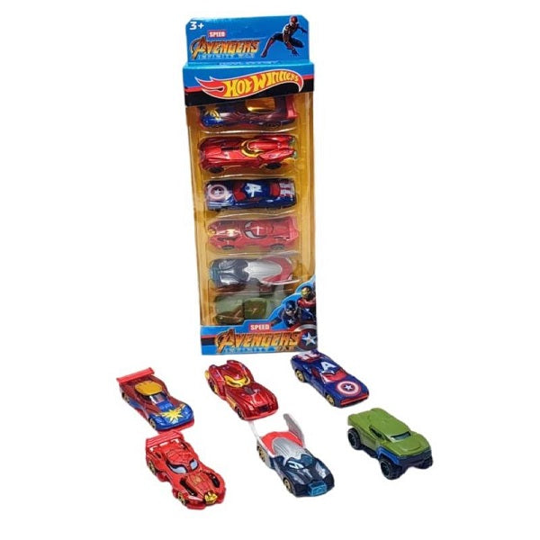 Hot Wheels-Pack of 6