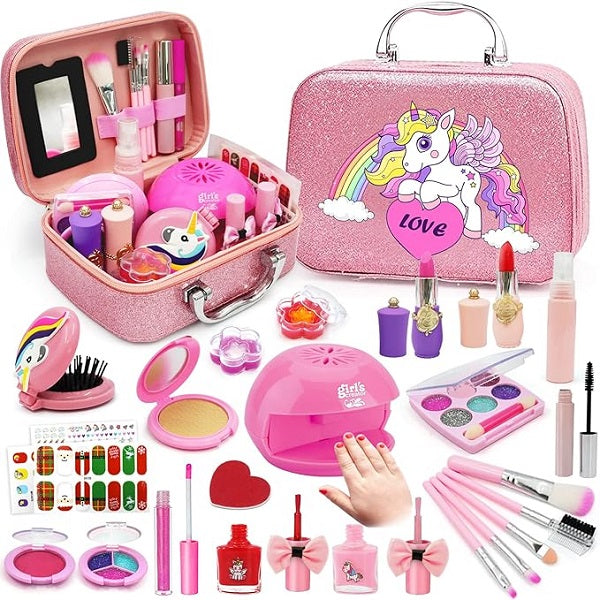 Makeup Kit for Girls, Real Washable Makeup Kit